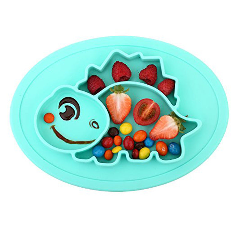 吸盤付きプラチナシリコンベビープレート