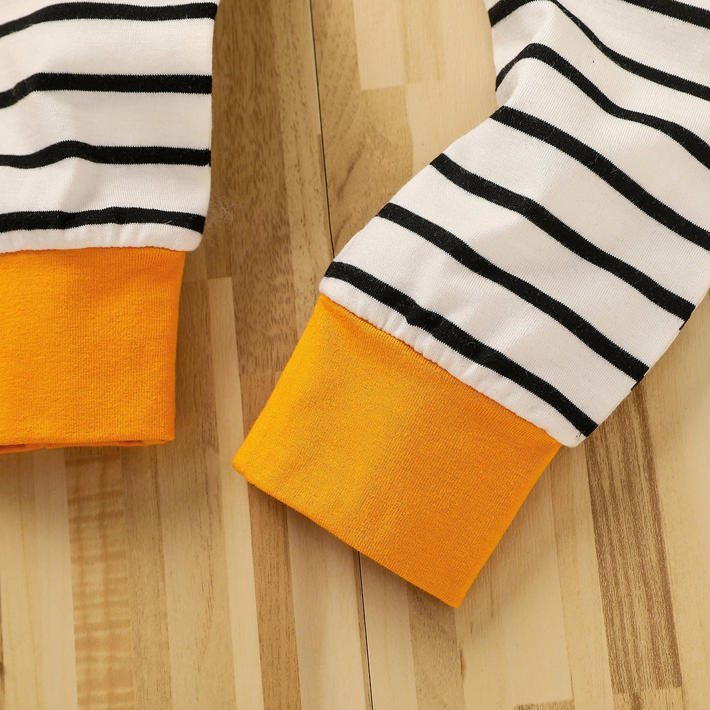 毎日がもっと楽しくなる 子ども長袖トップス&ボーダーパンツ&帽子3点セット 恐竜プリント コットン 70~100cm