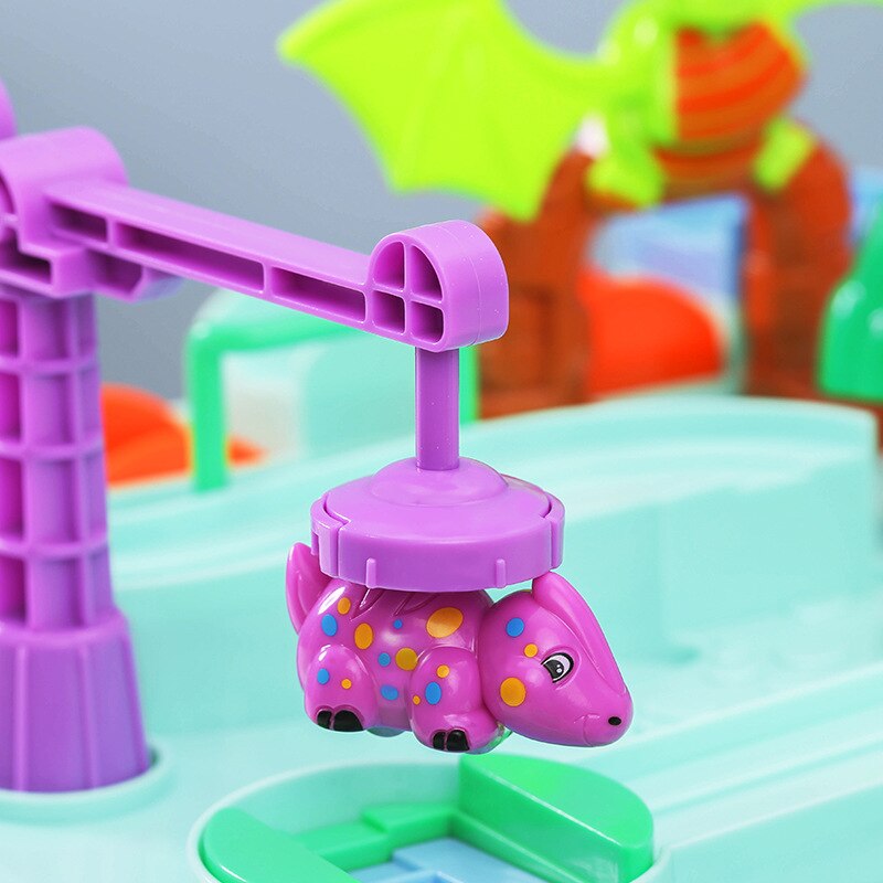 恐竜アドベンチャー トラックセット クレーン回転ギミック