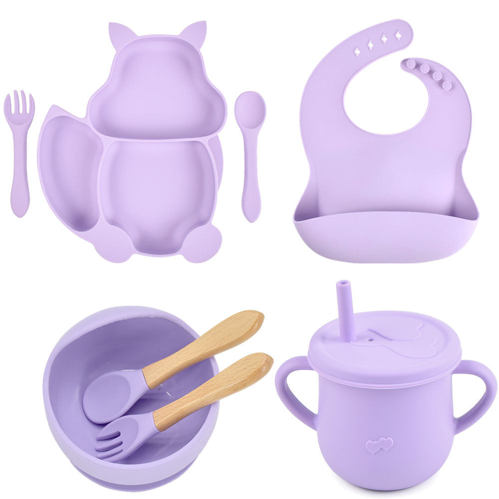 全カラー展開のアニマルデザインシリコン食器