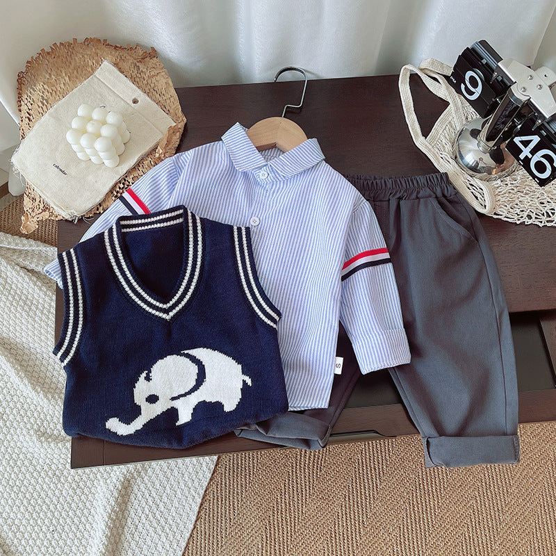 カジュアル韓国風男児コーデ