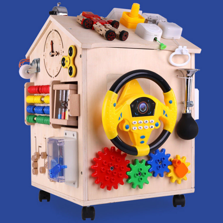 天然木素材のモンテッソーリ知育トイ