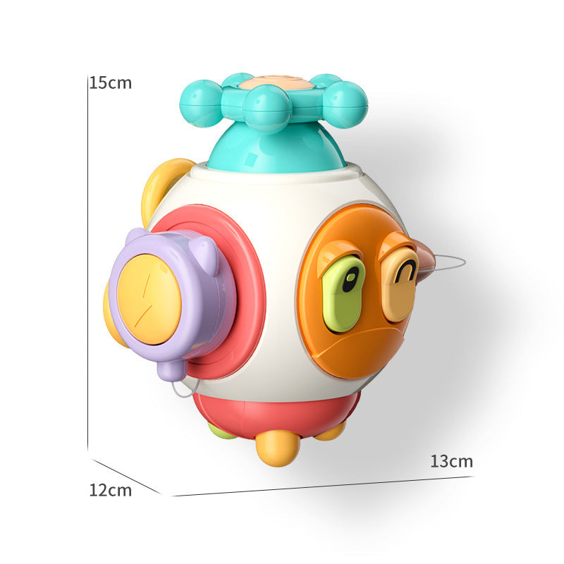 ABS 吸盤ビジースピナー クリック音 水栓ギミック ベビー知育トイ