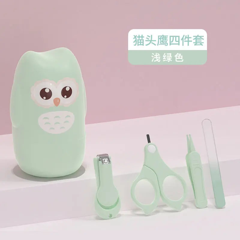 ベビー爪ケア4点セット ツール一式と収納ケース(爪ケア4点セット(新生児ケア))