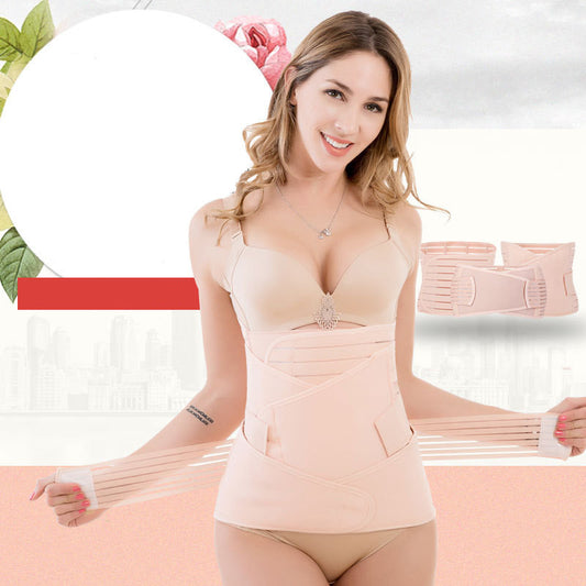 産後ウエストシェイプコルセット ポリエステル素材 ヒップアップ&お腹引き締め補正ベルト | Postpartum Waist Shaping Corset Polyester Body Shaper & Abdomen Support Belt