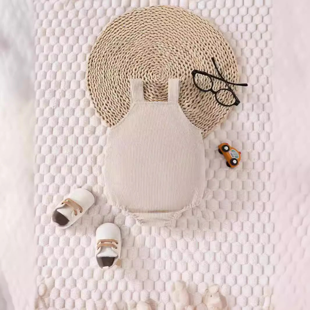 わくわく宇宙気分が広がる 子どもカバーオール ロケット柄 アプリコット ポリエステル素材 0〜18ヶ月