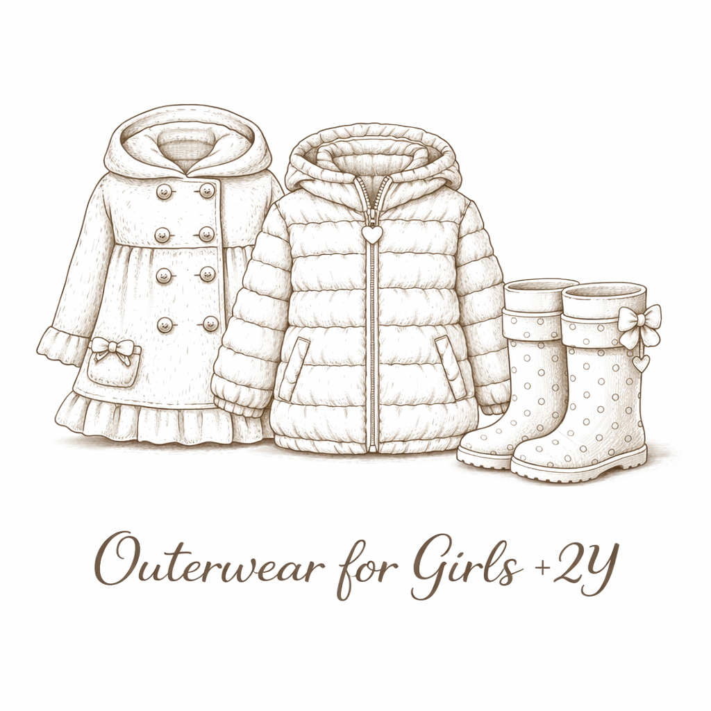 アウター 2歳以上 女の子 | Outerwear for Girls +2Y
