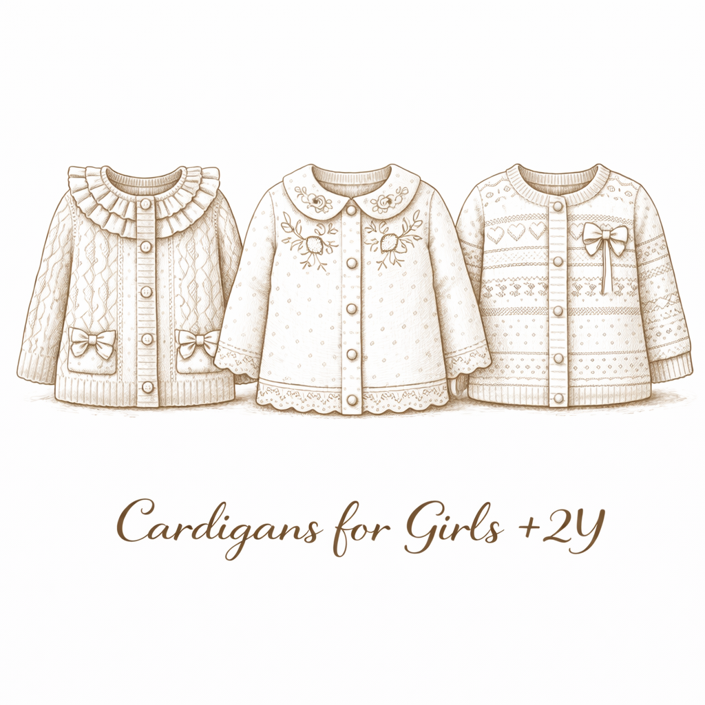 カーディガン 女の子 2歳以上 | Cardigans for Girls +2Y