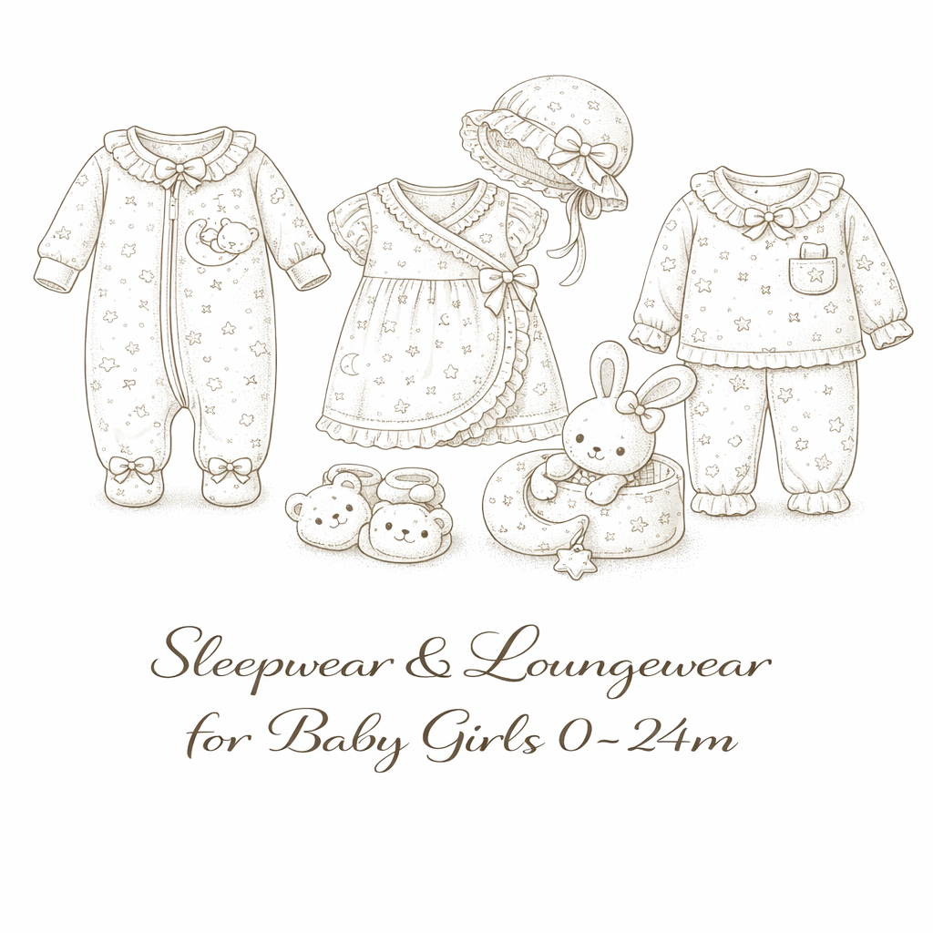 スリープウェア＆ルームウェア ベビー女の子 0〜24ヶ月 | Sleepwear & Loungewear for Baby Girls 0–24m
