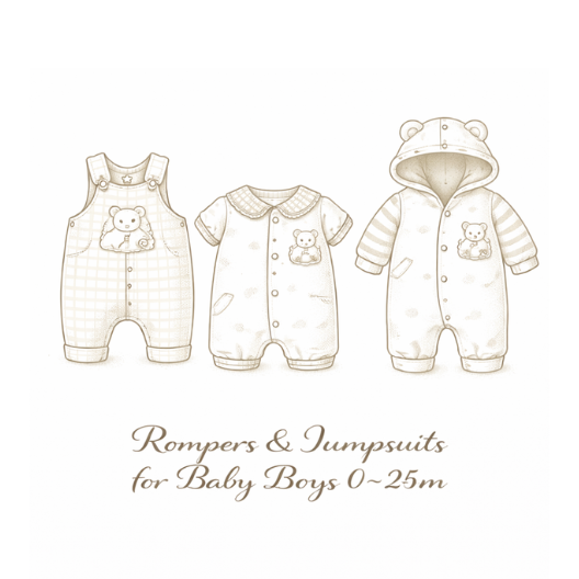 ベビーボーイズ ロンパース・ジャンプスーツ | Baby Boys Rompers & Jumpsuits