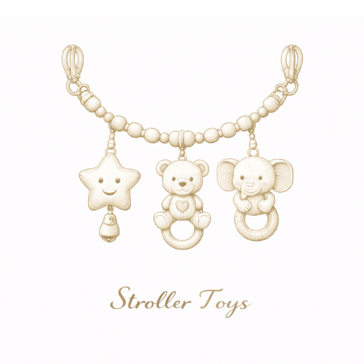 ベビーカーおもちゃ | Stroller Toys