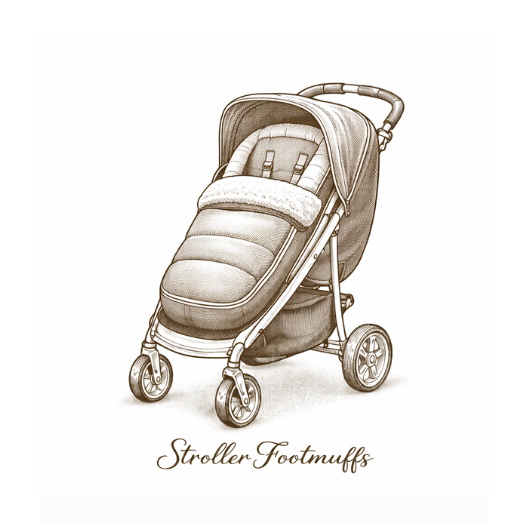 ベビーカーフットマフ | Stroller Footmuffs