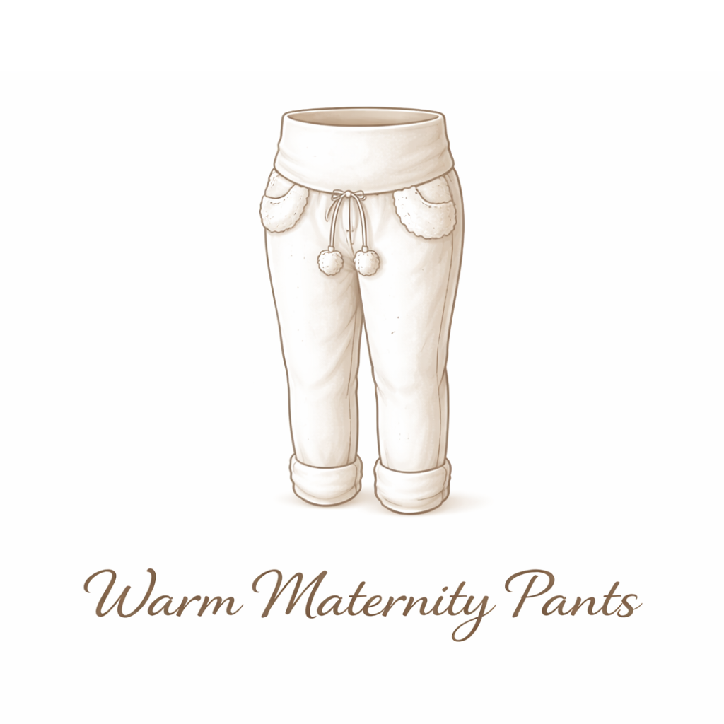 あったかマタニティパンツ | Warm Maternity Pants