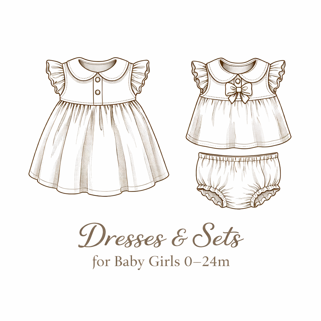 ドレス＆セット ベビー女の子 0〜24ヶ月 | Dresses & Sets for Baby Girls 0–24m