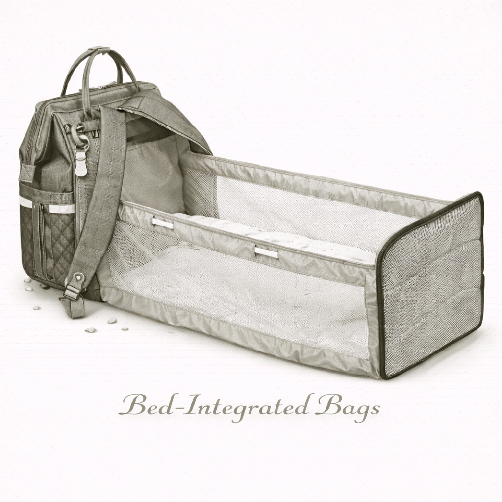 ベッド一体型バッグ | Bed‑Integrated Bags