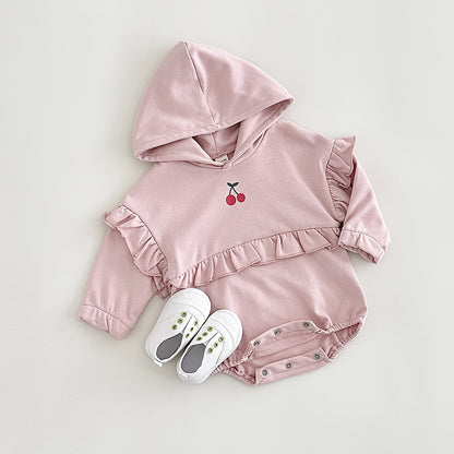 ミルキーホワイトのコットン素材アップ
