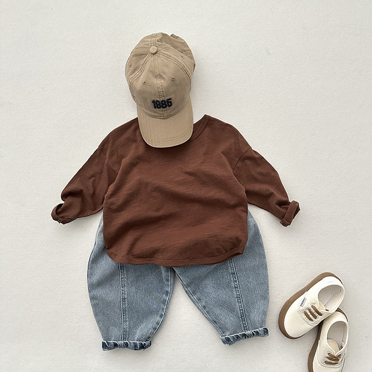 ライトブルーコットン素材の詳細
