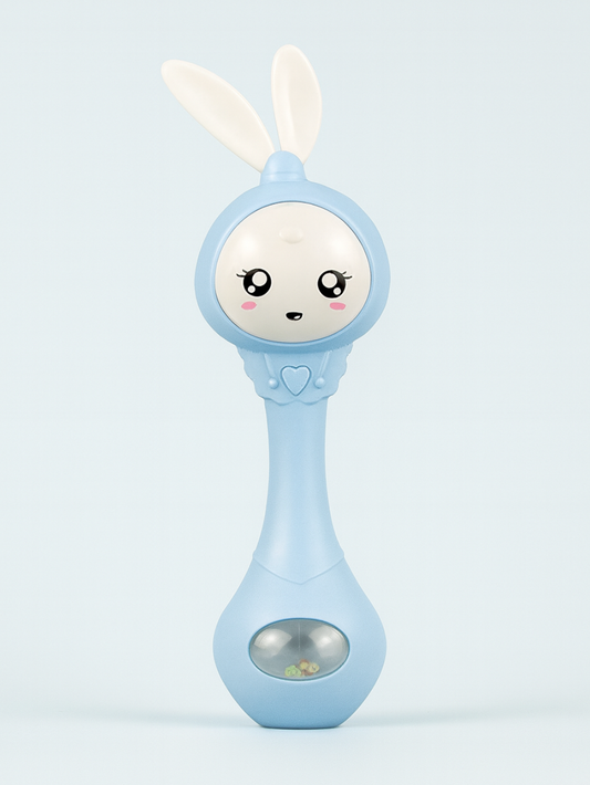 ベビーラトル リズムスティック 新生児用感覚発達トイ 全体画像
