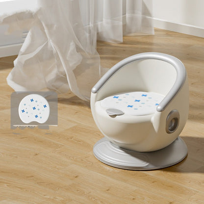 食事タイムを安心快適にする 回転式ベビーダイニングチェア サウンドPVCクッション＆PUクッション付き