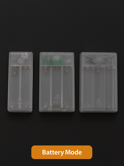 電源方式の説明画像 電池ボックス式 LEDストリングライト
