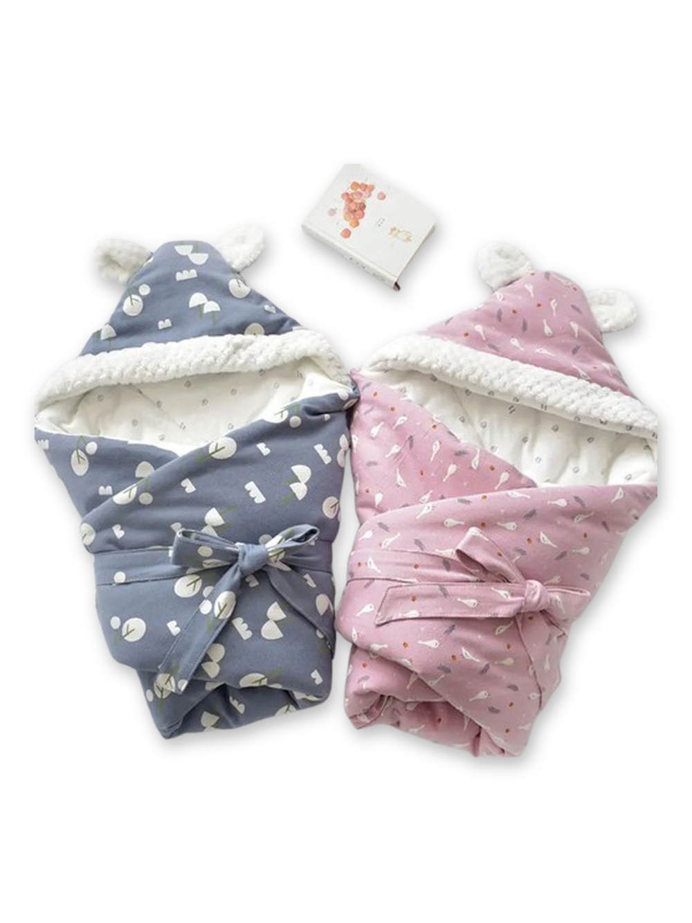 ベビーおくるみブランケット 2枚セット見え（おくるみブランケット（スワドル））
