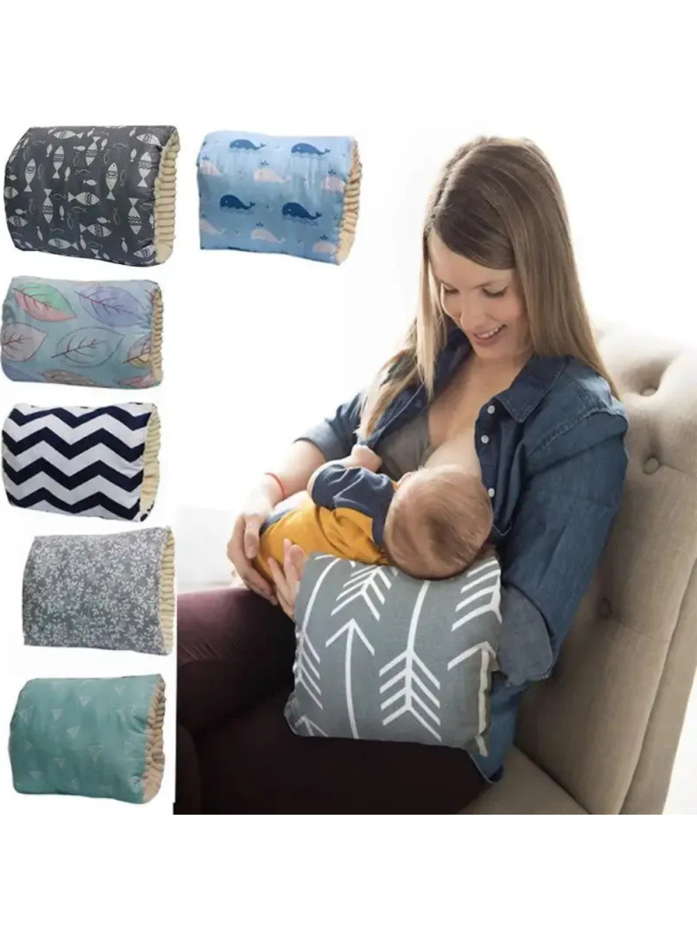 授乳用アームピロー 使用イメージ 抱っこ授乳（授乳枕・授乳クッション）
