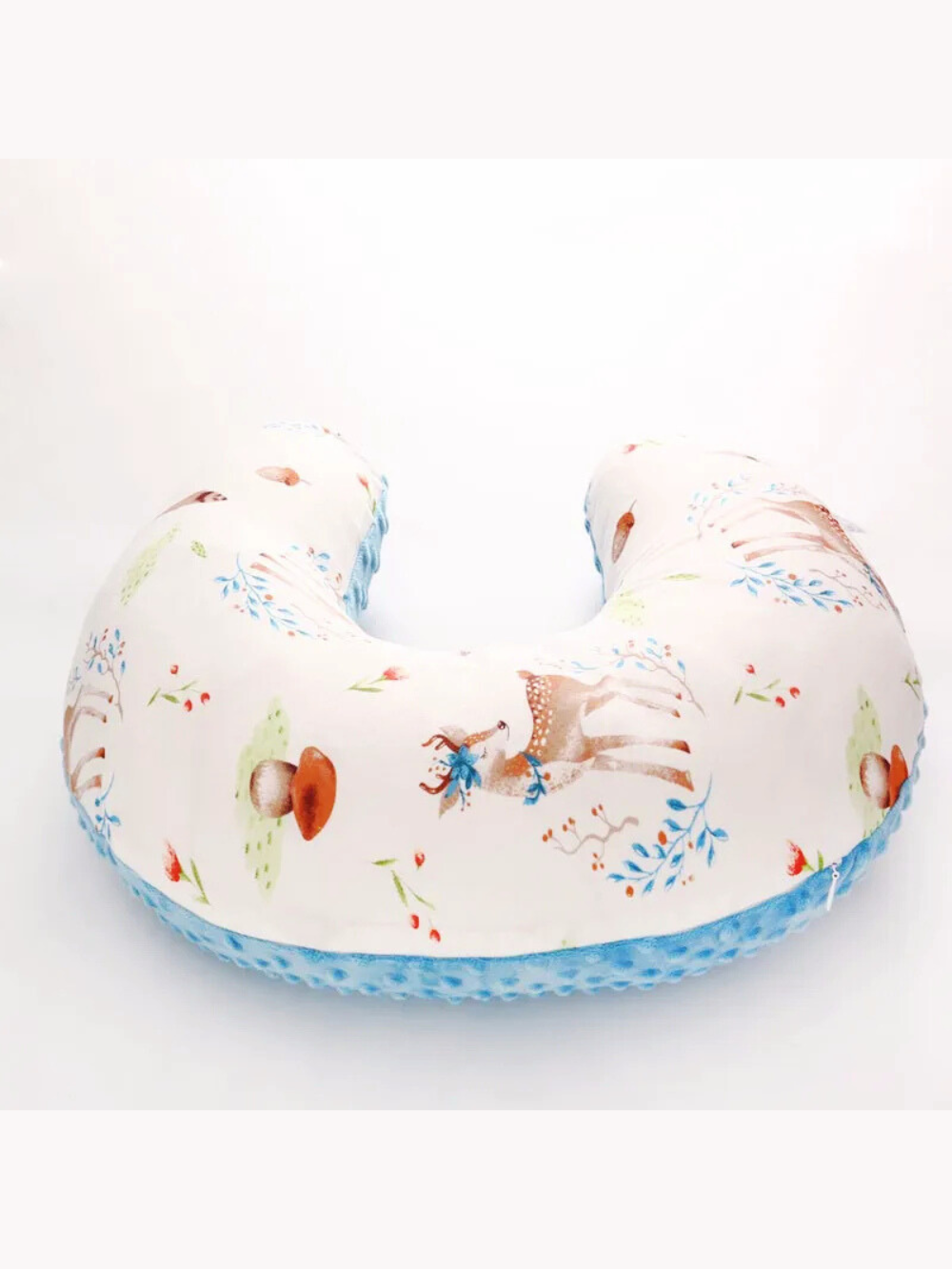 U字型ベビー授乳クッション 全体イメージ 56×37cm（ナーシングピロー）
