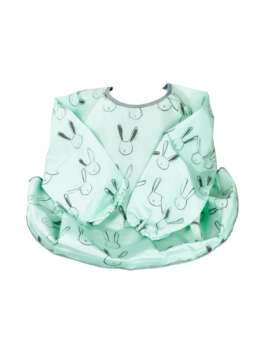 防汚防水加工のベビースモック
