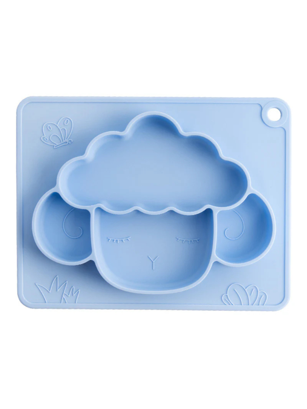 かわいいアニマルデザインの離乳食トレイ
