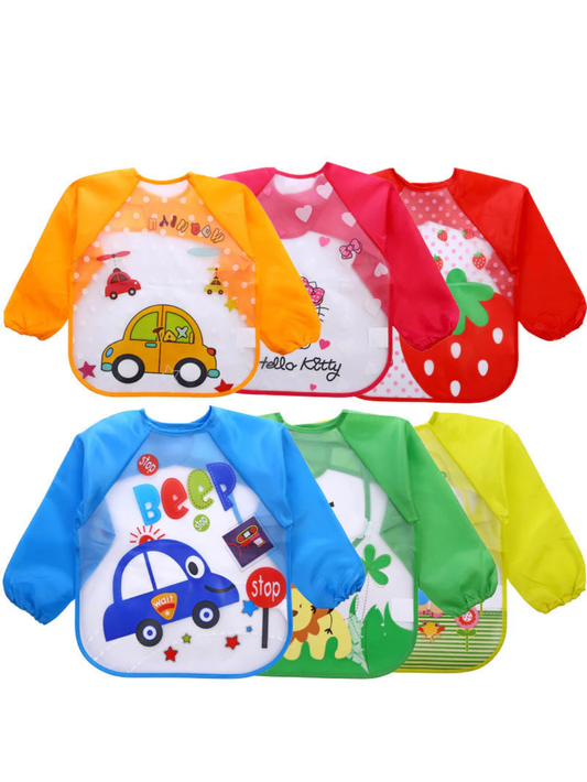 ベビー防水お食事エプロン