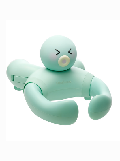 MiniJones ブランドロゴと製品パッケージ
