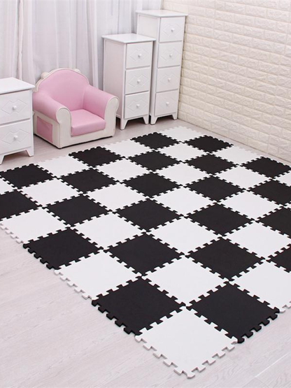 高密度EVAジョイントマット30×30cmの全体イメージ（ジョイントマット）
