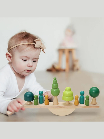 木製 バランスゲーム バランスシーソー