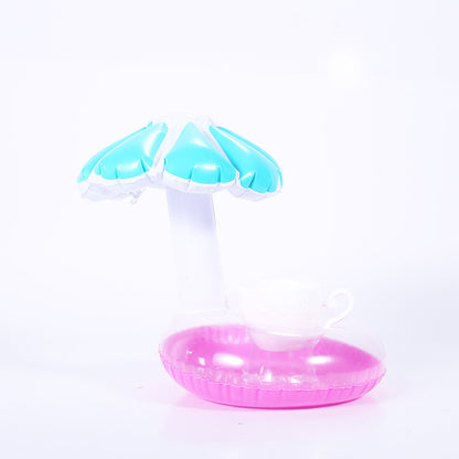 GoFloats インフレータブル プール用ドリンクホルダー｜ドーナツ・スワン・フラミンゴ他 12デザイン 水あそび小物