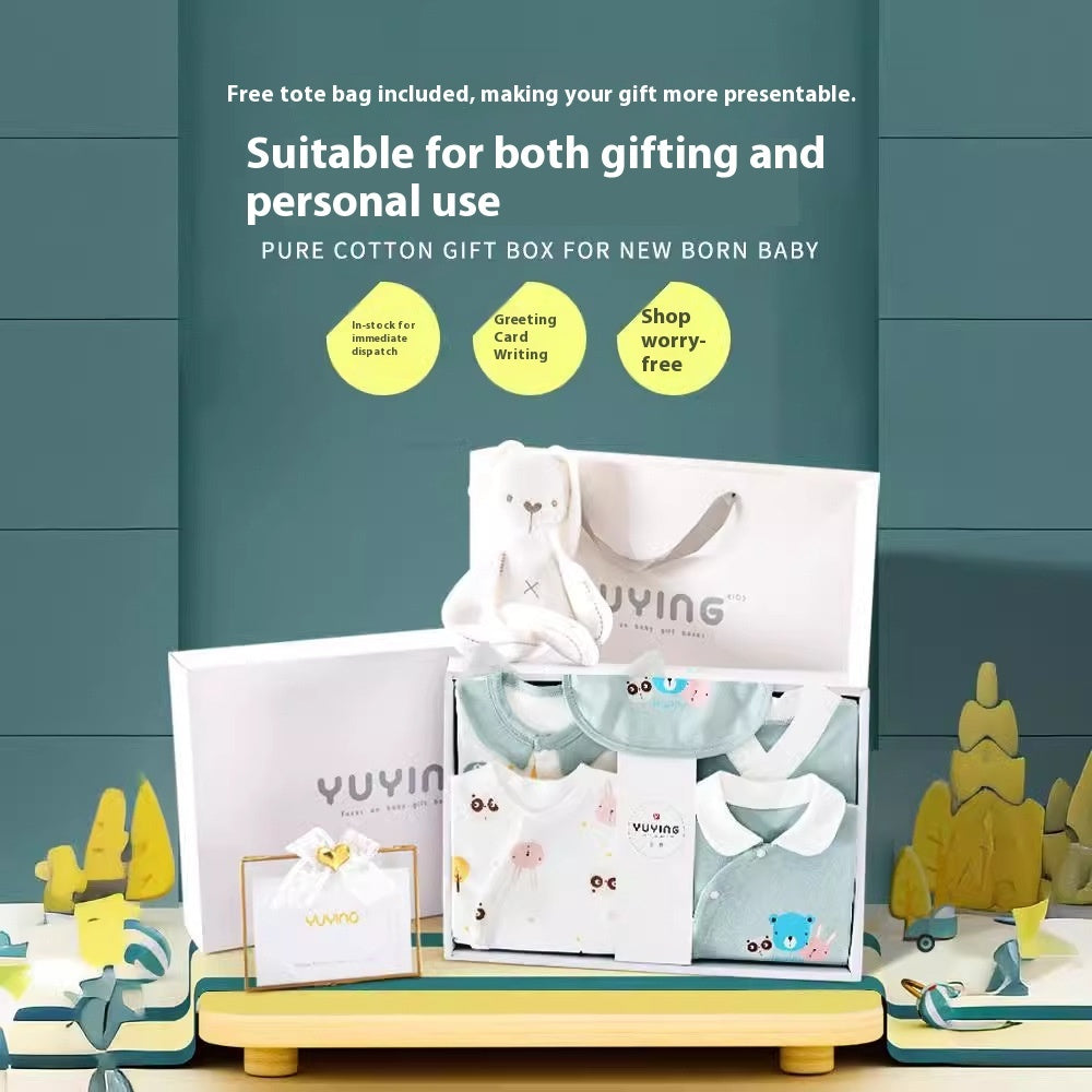 身長59cm向けサイズのベビー服セット ディスプレイ
