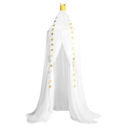 ベビーキャノピー（天蓋・蚊帳）ホワイト（モスキートネット）カラーイメージ
