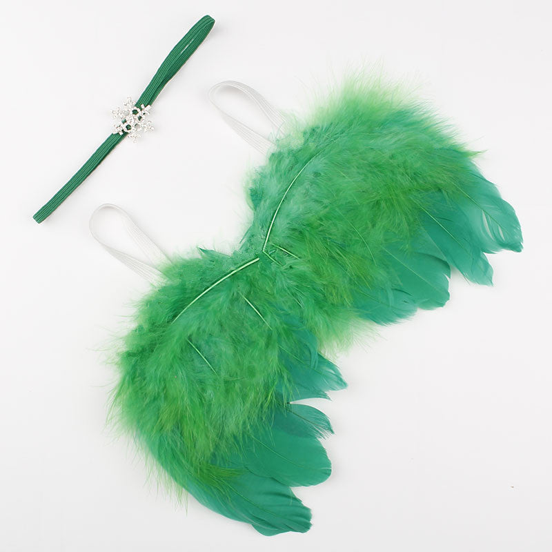 ベビーフォト撮影用エンジェルコスチューム
