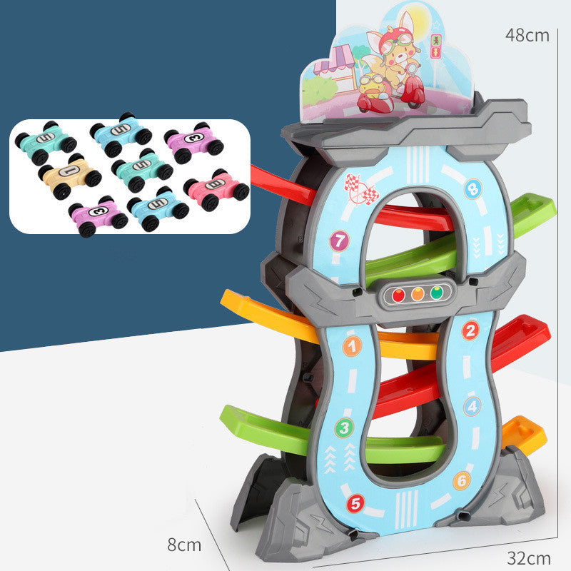 付属品付きグライディングトラックセットの全体イメージ
