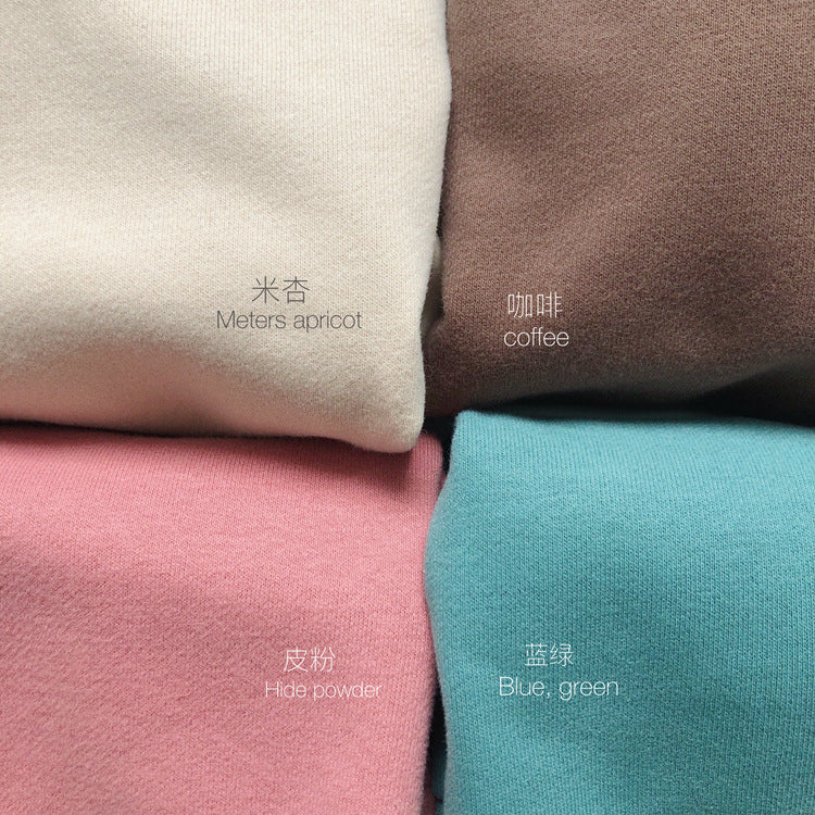 やわらかニットでさらっと快適 子ども長袖トレーナー 無地カラートップス コットンニット 80–130cm Lumisei Prime