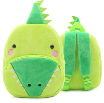 幼稚園リュック ぬいぐるみミニバックパック 26.5×24×10.5cm｜ふわふわ素材で小さな持ち物が迷わず整う