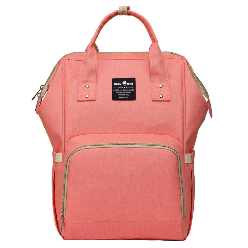 大容量マザーズリュック｜防水オックスフォード 2WAY背負い＋キャリーオン対応 27×18×39cm（約19L）