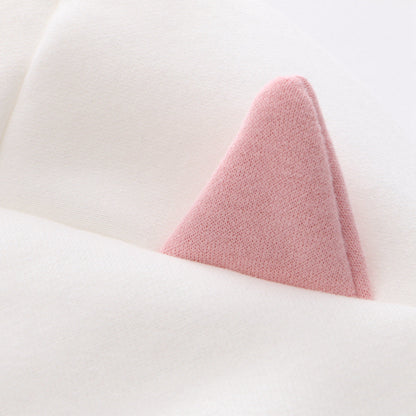 ふんわり裏起毛で寒い日もあったか ママ向け長袖フーディー カレッジプリント コットンパーカー M–L Lumisei Prime