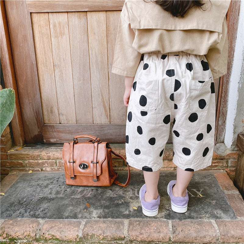 高ウエストデザインのハーレムパンツ
