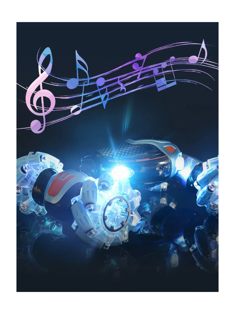 メカナムホイール ツイスト変形 ジェスチャー操作 RCスタントドリフトカー