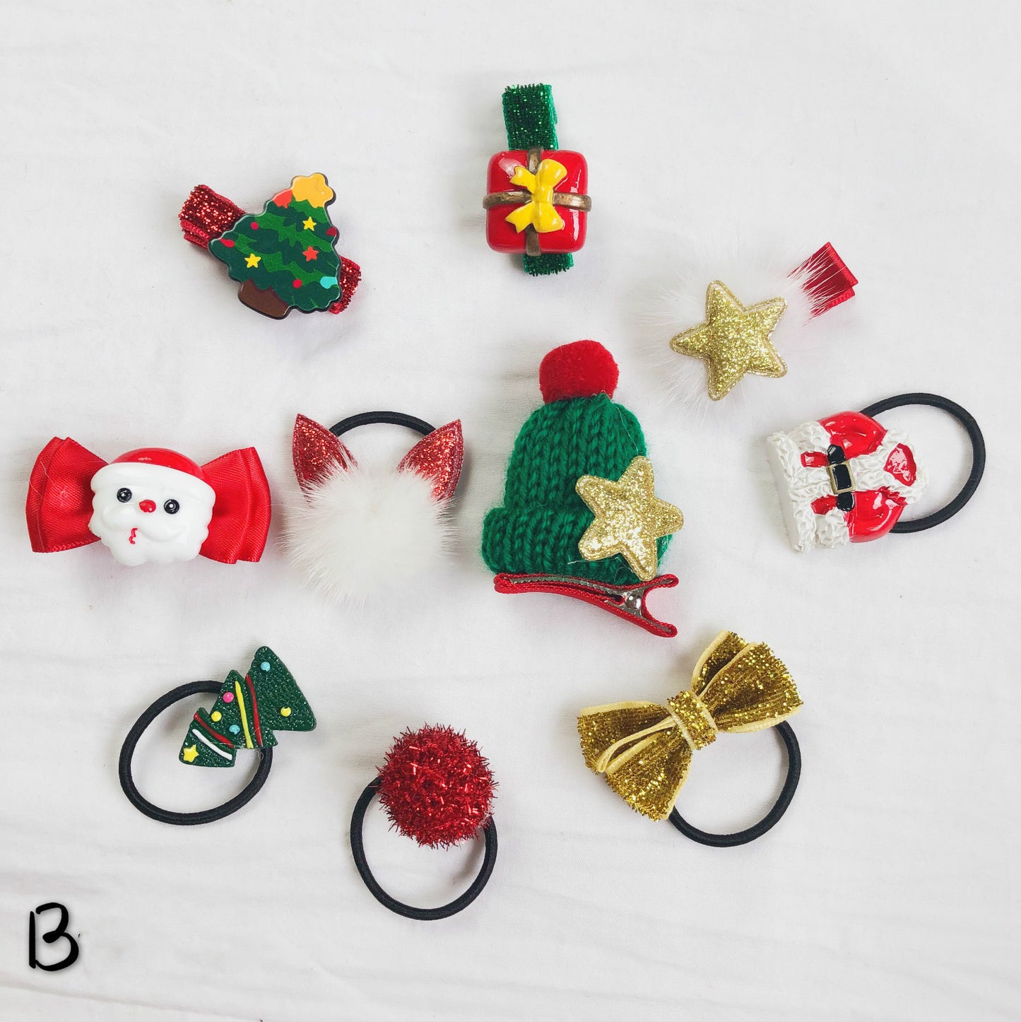 ギフトボックス入りヘアアクセサリーセット
