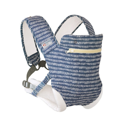 ダブルショルダー抱っこ紐 ブルー 本体イメージ（抱っこ紐）
