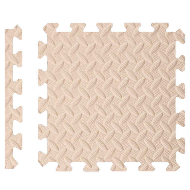 ホワイトとグレーを交互に並べたモノトーンジョイントマット
