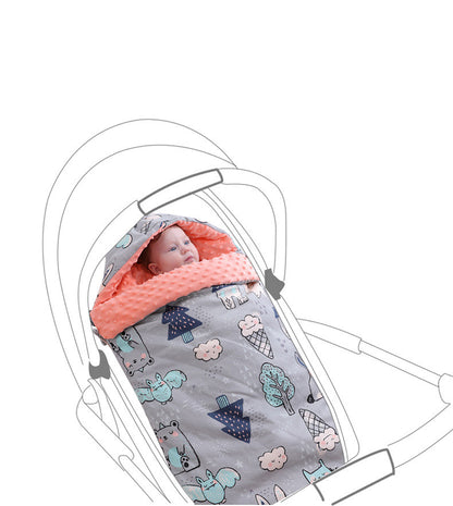 フード形状の図解イメージ（足元 冷え対策）
