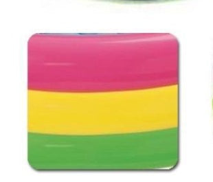 蛍光カラー3リング ベビープール 86cm｜やわらかエア底インフレータブル（68L・パッチ付・ローズレッド）