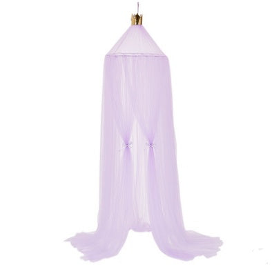 ベビーキャノピー（天蓋・蚊帳）ライトパープル（モスキートネット）カラーイメージ
